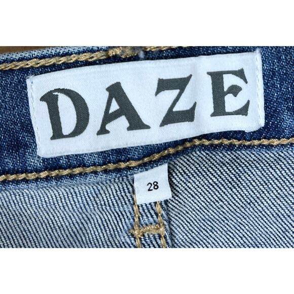 Daze Denim Jeans Far Out High Rise Wide Leg Size 28 - Picture 3 of 7